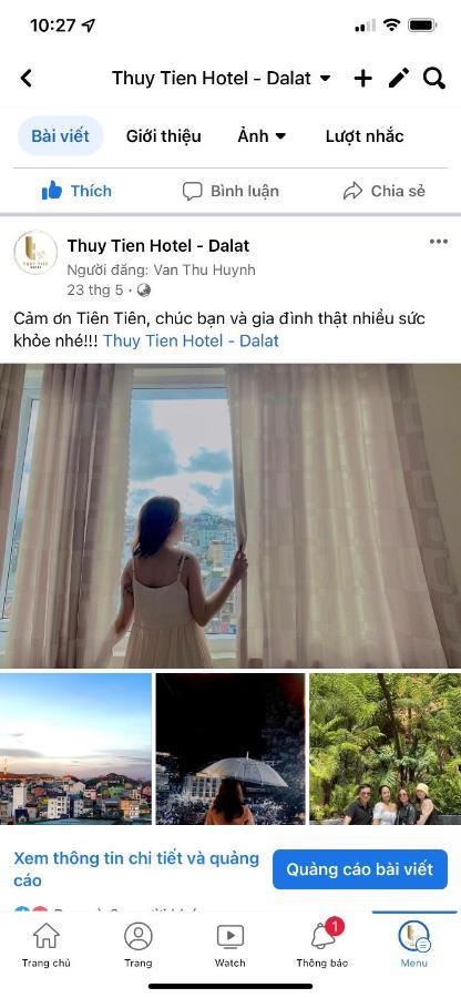 Hotel Khach San Thuy Tien à Đà Lạt Extérieur photo